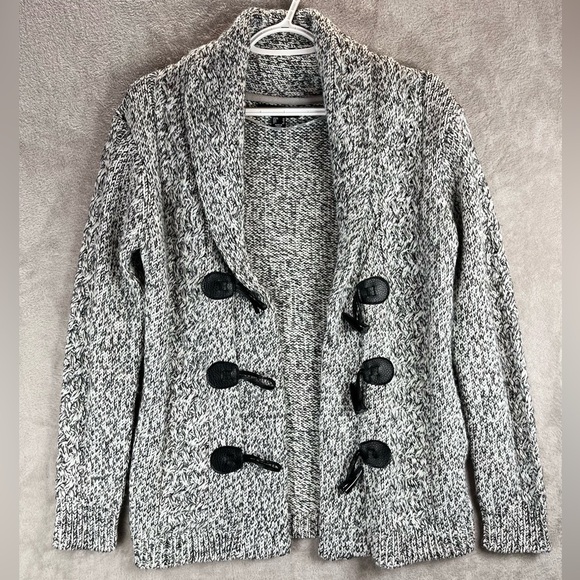 ATMOSPHERE Wool Blend Cardigan Shawl Neck Button Size 6 - Picture 2 of 15